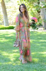 BROOKE BURKE in Her Backyard in Malibu 07/02/2020