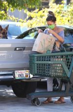 BROOKE BURKE Shopping at Whole Foods in Malibu 07/16/2020