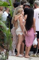 BRUNA RANGEL LIMA with Friends in Tulum 07/26/2020