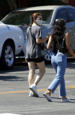 CAMILA MENDES in Denim Out with a Friend in Los Angeles 07/11/2020
