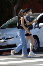 CAMILA MENDES in Denim Out with a Friend in Los Angeles 07/11/2020