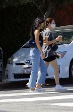 CAMILA MENDES in Denim Out with a Friend in Los Angeles 07/11/2020