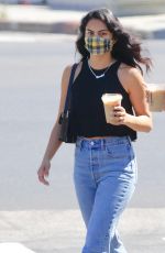 CAMILA MENDES in Denim Out with a Friend in Los Angeles 07/11/2020