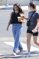 CAMILA MENDES in Denim Out with a Friend in Los Angeles 07/11/2020