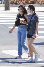 CAMILA MENDES in Denim Out with a Friend in Los Angeles 07/11/2020