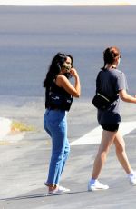 CAMILA MENDES in Denim Out with a Friend in Los Angeles 07/11/2020