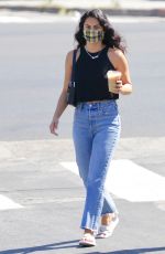 CAMILA MENDES in Denim Out with a Friend in Los Angeles 07/11/2020