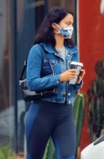 CAMILA MENDES Out for Coffee in Los Angeles 07/01/2020