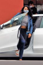 CAMILA MENDES Out for Coffee in Los Angeles 07/01/2020