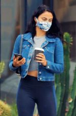 CAMILA MENDES Out for Coffee in Los Angeles 07/01/2020