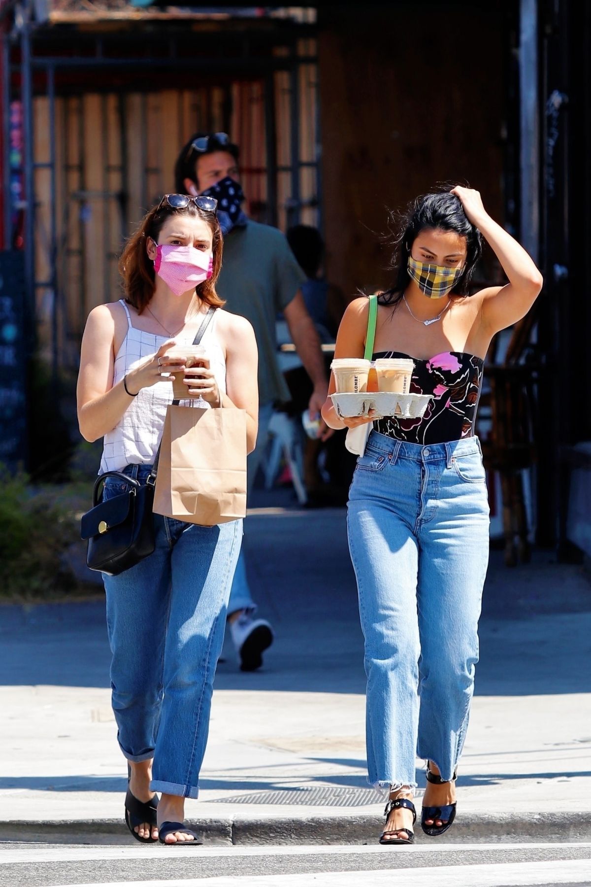 CAMILA MENDES Out for Coffee in Los Angeles 07/20/2020 – HawtCelebs