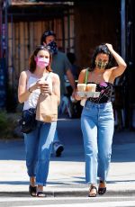 CAMILA MENDES Out for Coffee in Los Angeles 07/20/2020