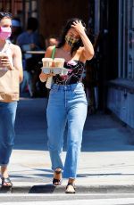 CAMILA MENDES Out for Coffee in Los Angeles 07/20/2020