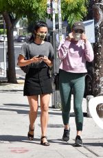 CAMILA MENDES Out for Coffee with a Friend in Los Angeles 07/21/2020