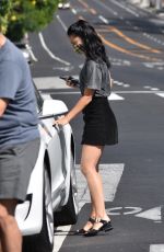CAMILA MENDES Out for Coffee with a Friend in Los Angeles 07/21/2020