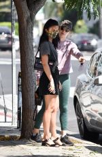CAMILA MENDES Out for Coffee with a Friend in Los Angeles 07/21/2020