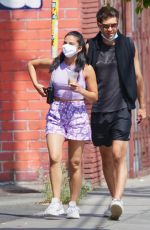 CAMILA MENDES Out for Iced Coffee in Los Feliz 07/14/2020