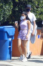 CAMILA MENDES Out for Iced Coffee in Los Feliz 07/14/2020