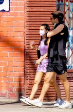 CAMILA MENDES Out for Iced Coffee in Los Feliz 07/14/2020