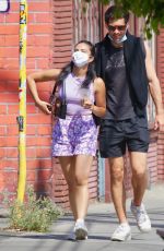 CAMILA MENDES Out for Iced Coffee in Los Feliz 07/14/2020