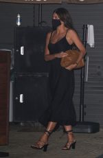 CAMILA MORRONE Out for Dinner with Family in Malibu 07/26/2020
