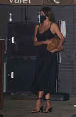 CAMILA MORRONE Out for Dinner with Family in Malibu 07/26/2020