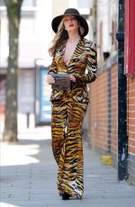CAPRICE BOURRET Heading to a Business Meeting in London 07/06/2020
