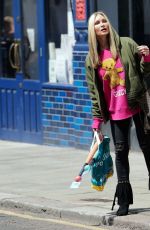 CAPRICE BOURRET Out Shopping in London 07/03/2020