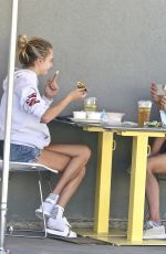 CARA DELEVINGNE and MARGARET QUALLEY Out for Lunch in Studio City 07/17/2020