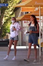 CARA DELEVINGNE and MARGARET QUALLEY Out for Lunch in Studio City 07/17/2020