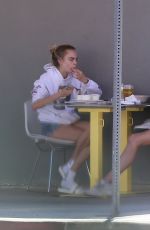 CARA DELEVINGNE and MARGARET QUALLEY Out for Lunch in Studio City 07/17/2020