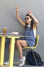CARA DELEVINGNE and MARGARET QUALLEY Out for Lunch in Studio City 07/17/2020