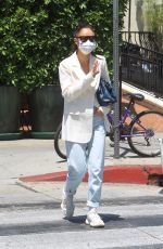 CARA SANTANA Out for Lunch at Urth Caffe in West Hollywood 06/30/2020