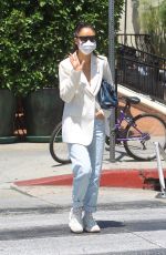 CARA SANTANA Out for Lunch at Urth Caffe in West Hollywood 06/30/2020