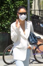 CARA SANTANA Out for Lunch at Urth Caffe in West Hollywood 06/30/2020