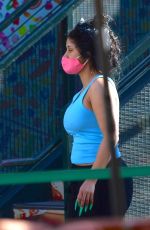 CARDI B Shopping at The Grove in Los Angeles 07/29/2020