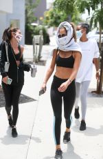 CHANTEL JEFFRIES, JOCELYN CHEW and JASMINE TOOKES Out for Lunch in Los Angeles 07/01/2020