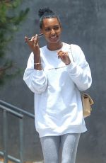 CHANTEL JEFFRIES, JOCELYN CHEW and JASMINE TOOKES Out for Lunch in Los Angeles 07/01/2020