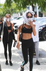 CHANTEL JEFFRIES, JOCELYN CHEW and JASMINE TOOKES Out for Lunch in Los Angeles 07/01/2020