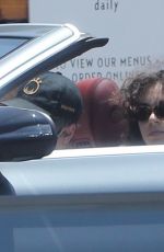 CHARLI XCX and Huck Kwong Out Driving in Los Feliz 07/14/2020