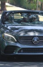 CHARLI XCX and Huck Kwong Out Driving in Los Feliz 07/14/2020