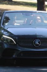 CHARLI XCX and Huck Kwong Out Driving in Los Feliz 07/14/2020