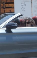 CHARLI XCX and Huck Kwong Out Driving in Los Feliz 07/14/2020