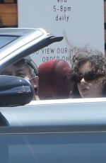 CHARLI XCX and Huck Kwong Out Driving in Los Feliz 07/14/2020