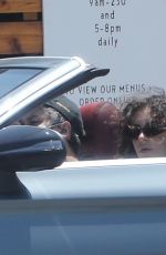 CHARLI XCX and Huck Kwong Out Driving in Los Feliz 07/14/2020