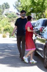CHARLI XCX and Huck Kwong Out in Los Angeles 07/26/2020
