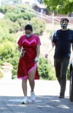 CHARLI XCX and Huck Kwong Out in Los Angeles 07/26/2020