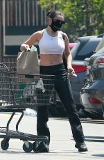 CHARLI XCX Out Shopping at a Grocery Store in Los Feliz 07/24/2020