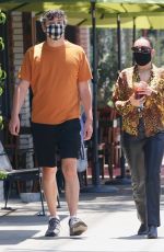 CHARLI XCX Out with Her Boyfriend in Los Feliz 07/23/2020