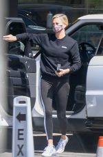 CHARLIZE THERON Leaves a Hospital in Los Angeles 07/06/2020